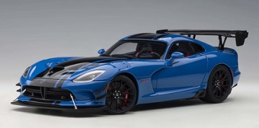 71734 Dodge Viper ACR 2017 (Competition Blue with Black Stripes) 1:18